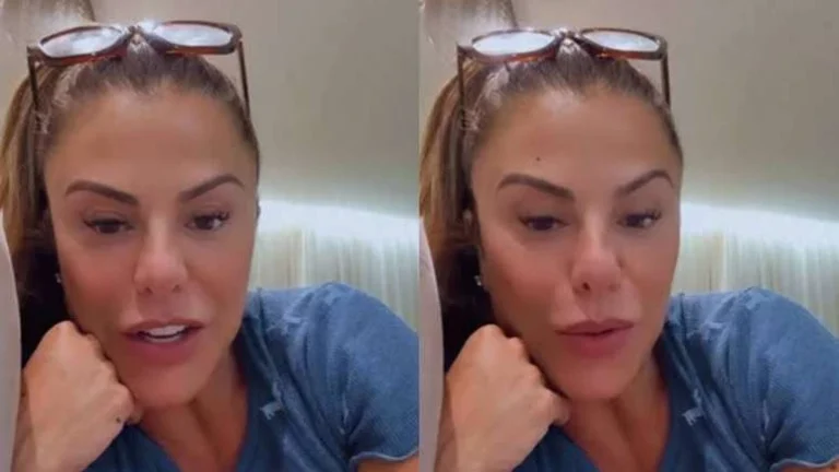 Poliana Rocha reage a pergunta e desabafa: Fico triste