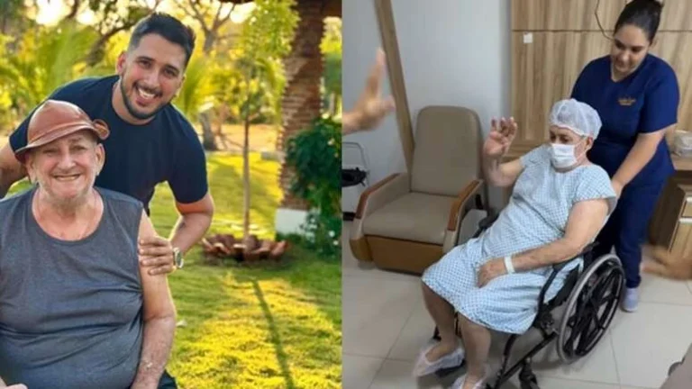 ESTADO GRAVE! Pai de influenciador tem parte do crânio guardada na barriga