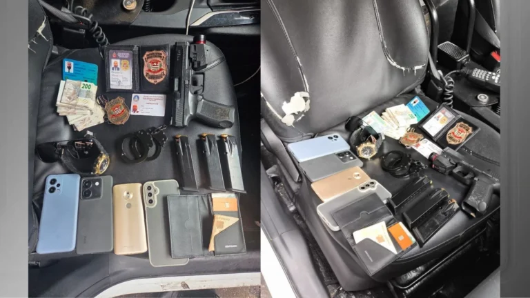 Homens são presos após se passarem por policiais para aplicar golpes em SP