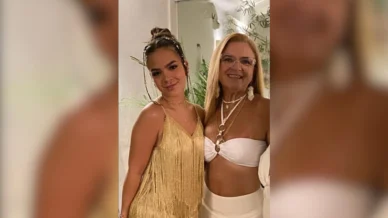 Mel Maia pede um ano mais gentil após morte da mãe em 2025