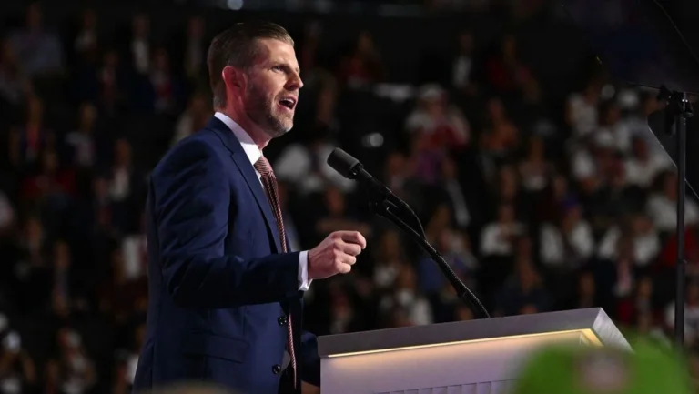 Presidente africano aborda propostas comerciais em Davos com filho de Trump