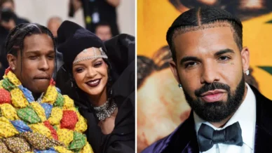 A$Ap Rocky alfineta ex de Rihanna, Drake, em nova faixa, 