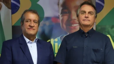 Bolsonaro pede visita de Valdemar e parlamentares na Papudinha