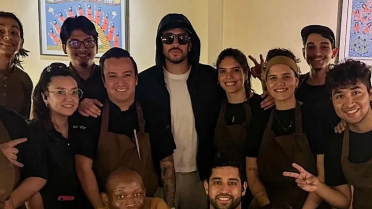 Após shows, Bad Bunny se despede do Brasil com jantar e viaja à Austrália