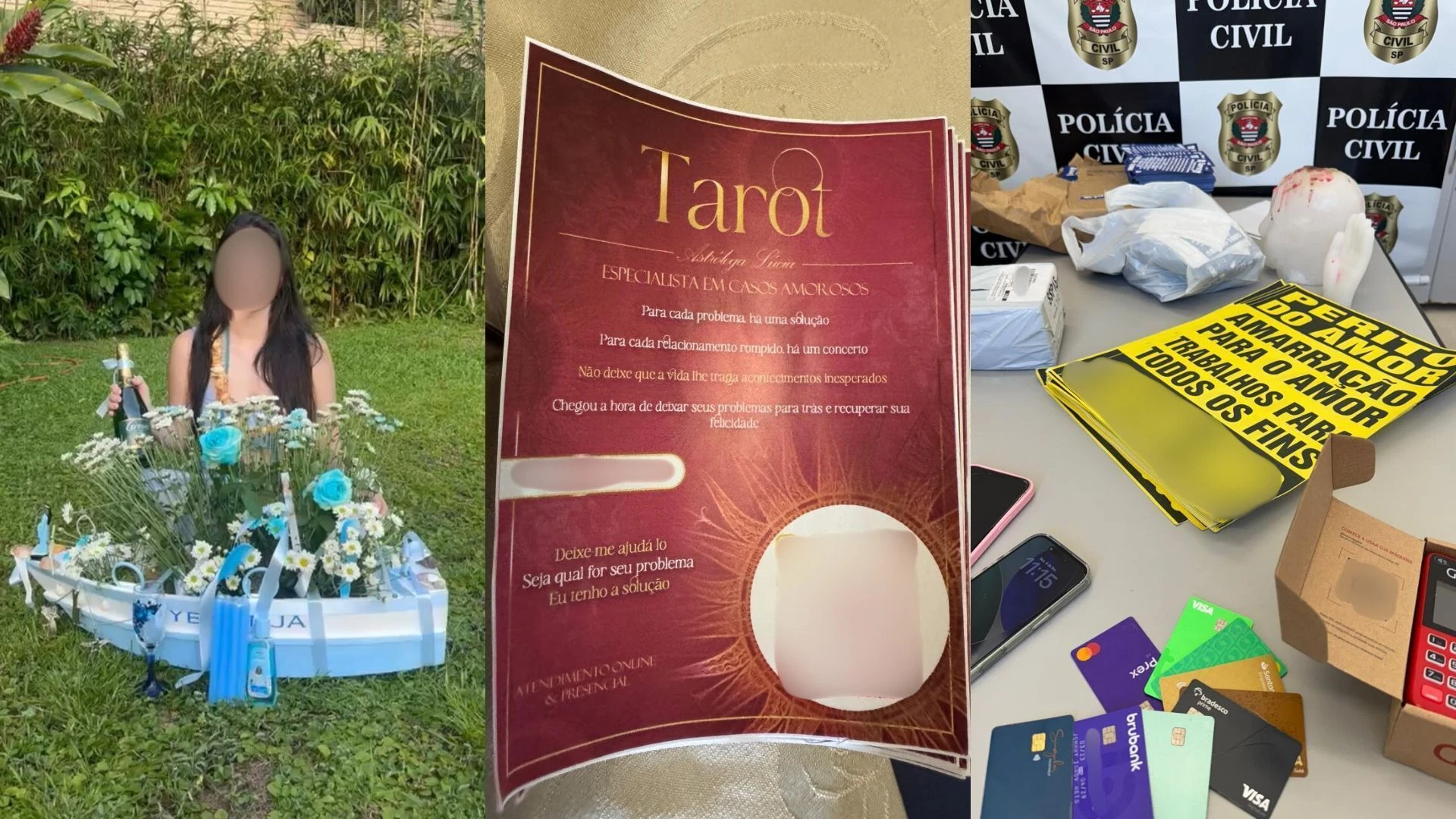 Falsa líder espiritual é indiciada por estelionato após golpe de R$150 mil