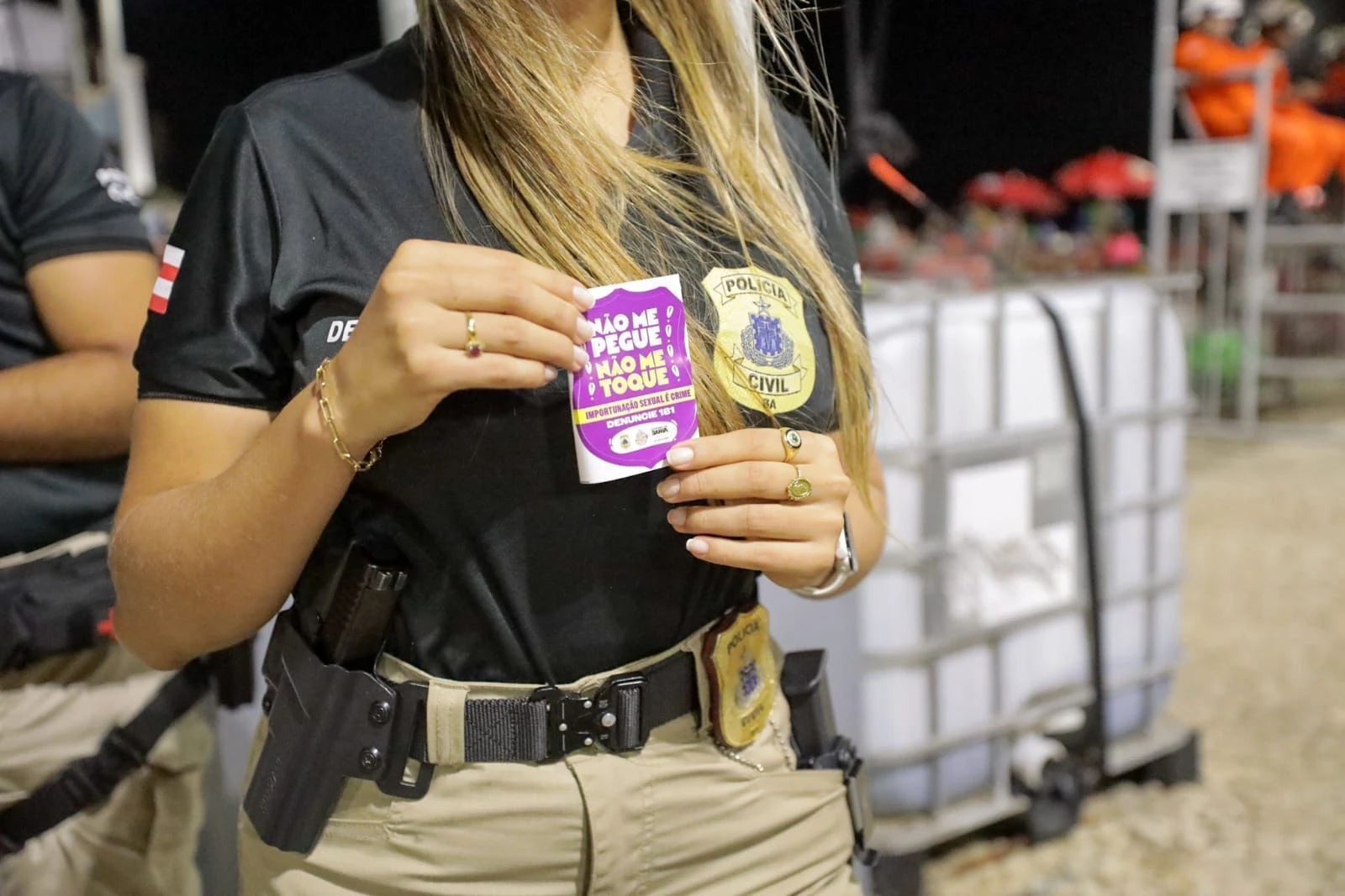 Estupro em banheiro químico é denunciado por mulher no Carnaval de Salvador