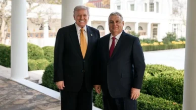 Trump declara apoio a Viktor Orban, premiê da Hungria, para reeleição