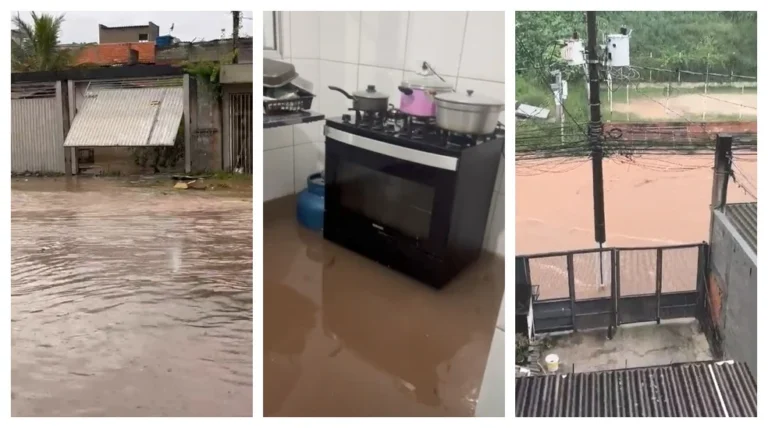 Chuva forte alaga ruas e invade casas na Grande SP; capital tem 76 mil imóveis sem luz