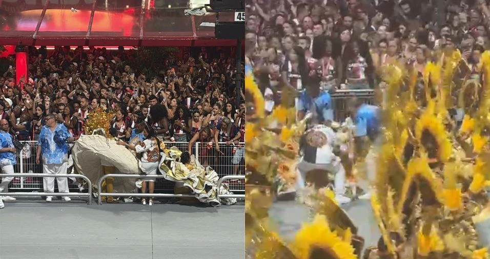 Integrante da Império de Casa Verde passa mal e é socorrida pelo público