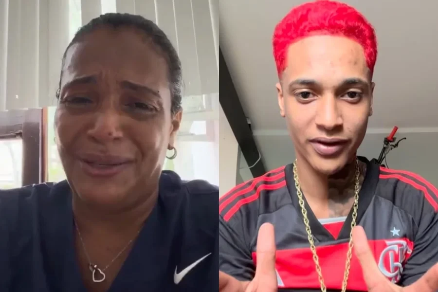 Chorando, mãe de Oruam afirma que rapper “adoeceu”: “Se perdeu”