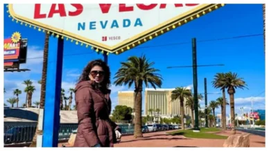 Paula Fernandes mostra detalhes de férias em Las Vegas: 