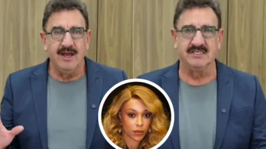 Desabafo! Ratinho grava vídeo falando sobre polêmica com Erika Hilton