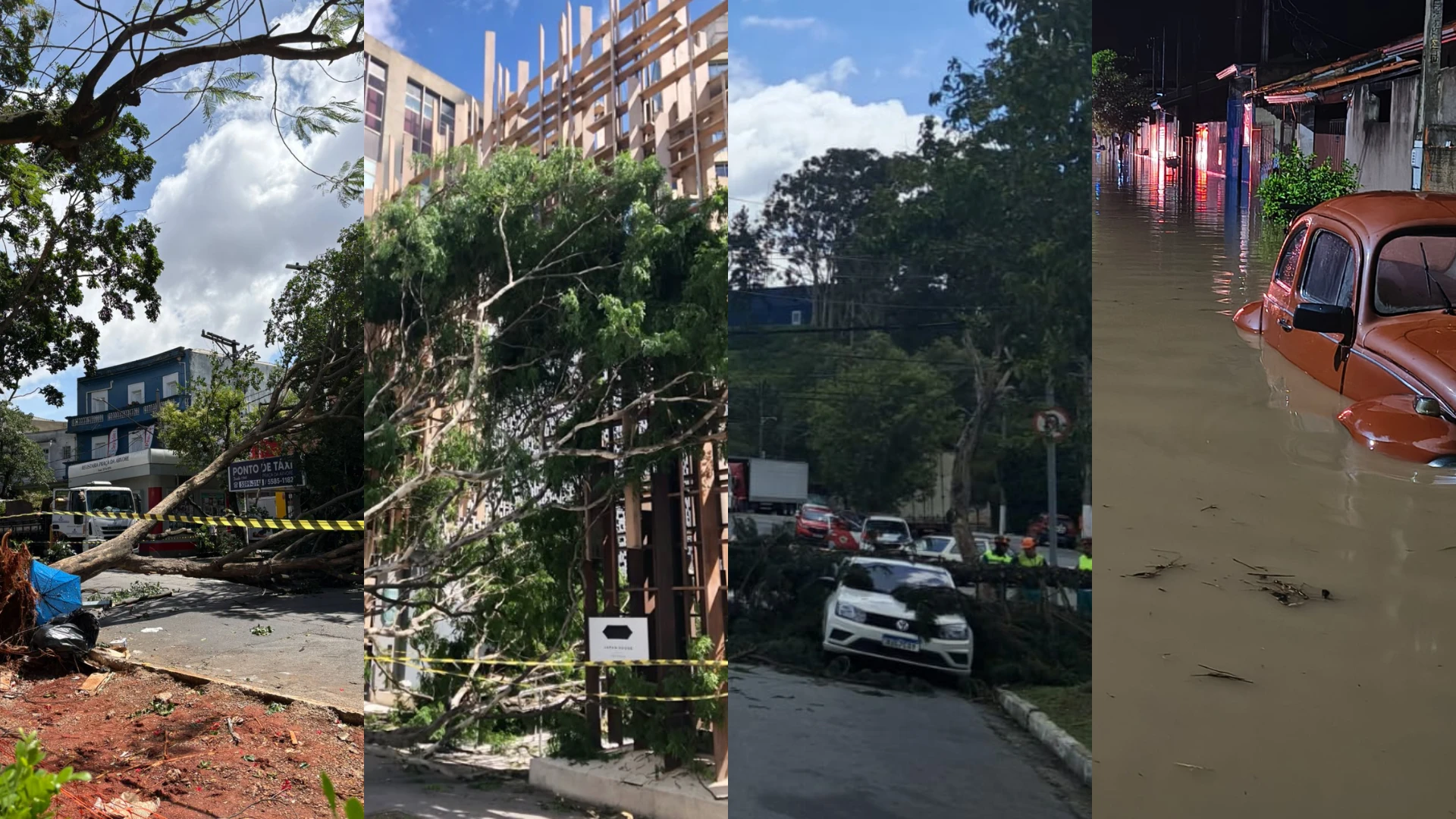 Chuvas reacendem crise crônica na Grande São Paulo