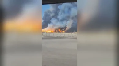 Imagem mostra campo de gás de South Pars em chamas após ataque; veja