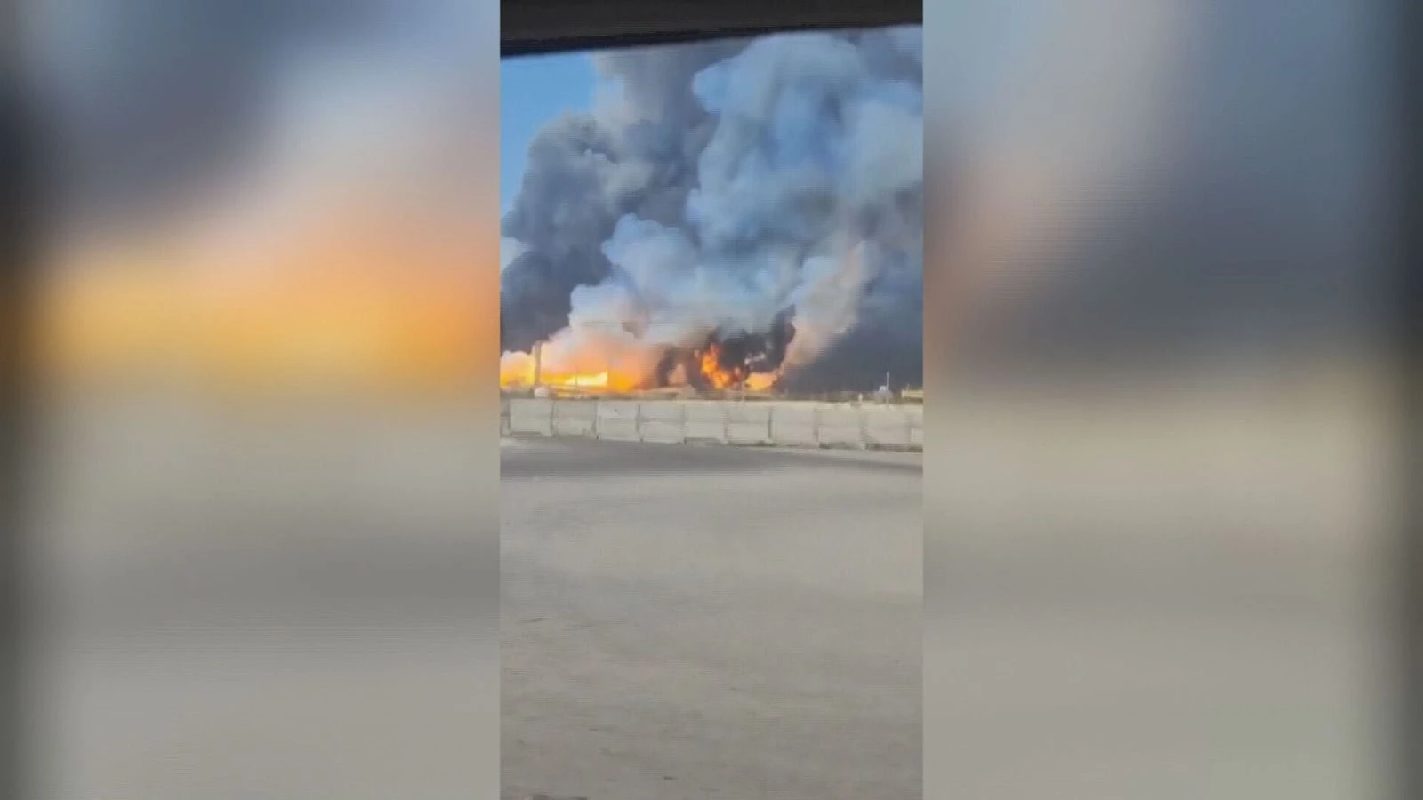 Imagem mostra campo de gás de South Pars em chamas após ataque; veja
