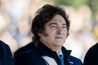 Milei declara apoio aos EUA e Israel: 