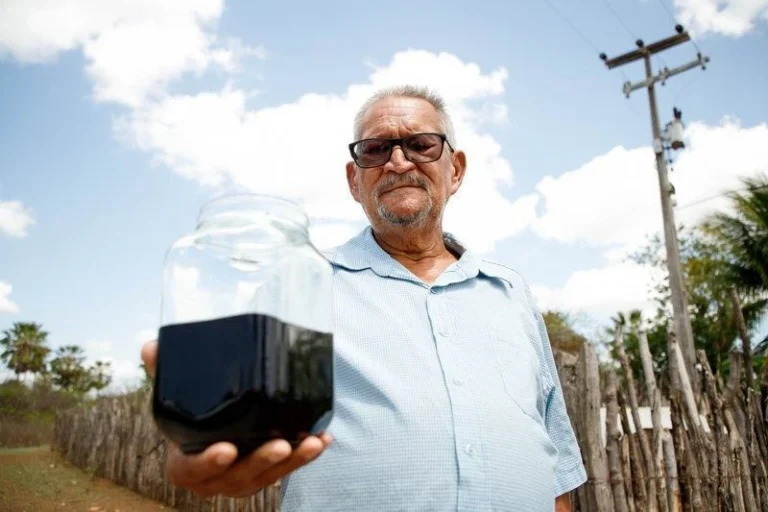 ANP notifica agricultor após suspeita de petróleo em poço perfurado no CE