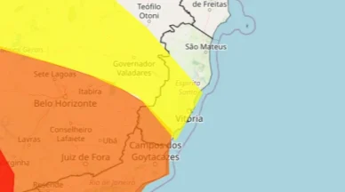 Município do ES registra transtornos em diferentes pontos após temporal