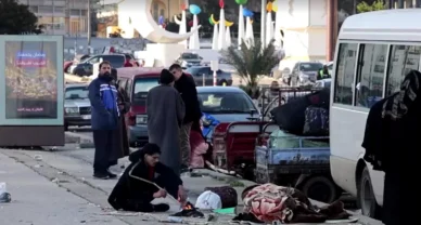 Famílias ficam sem casa em Beirute após conflito entre Israel e Hezbollah