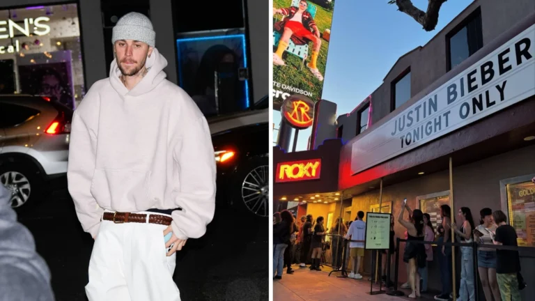 Justin Bieber faz apresentação intimista surpresa na Califórnia