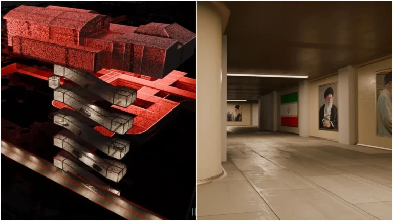 Israel divulga vídeo de como seria o bunker militar de Ali Khamenei