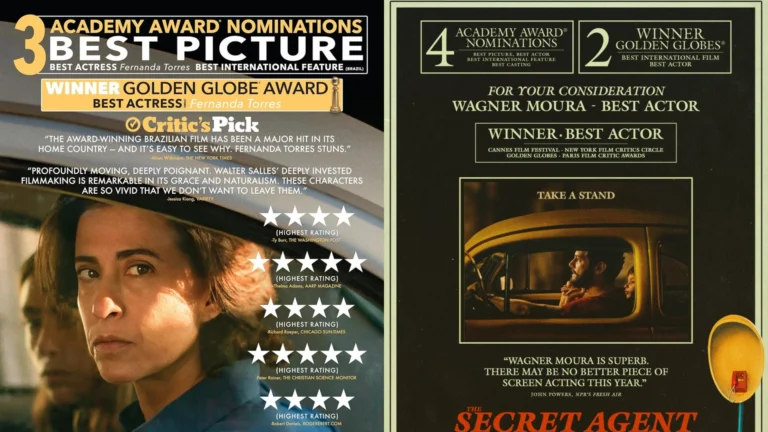 “Ainda Estou Aqui” e “O Agente Secreto”: compare as campanhas ao Oscar