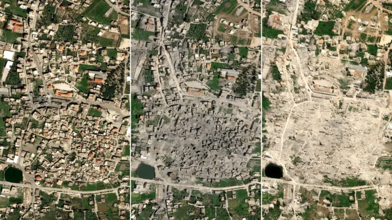 Imagens revelam destruição “padrão Gaza” após ataques de Israel no Líbano