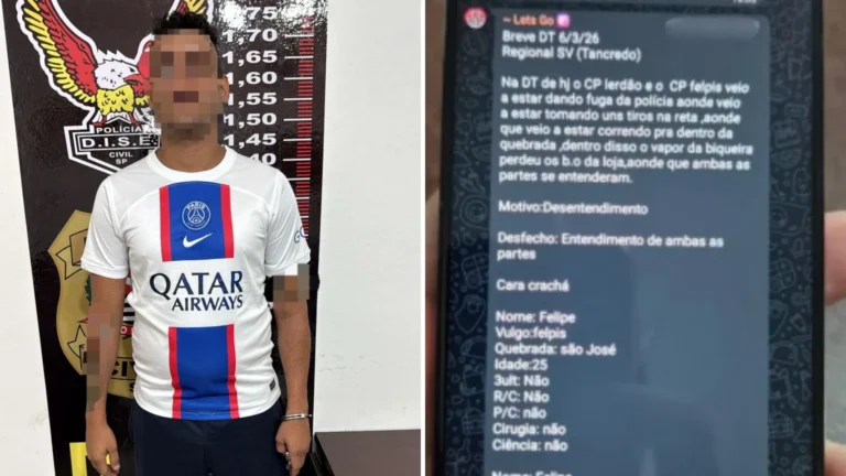 SP: “Nike” do PCC é preso após polícia apreender celular de chefe da facção