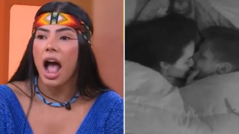 BBB 26: Eliminada, Marciele fica chocada ao descobrir beijo de Jonas e Jordana