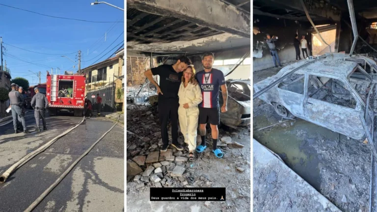 MC Gui exibe estragos de incêndio na casa dos pais: “Macaquinho tá bem”