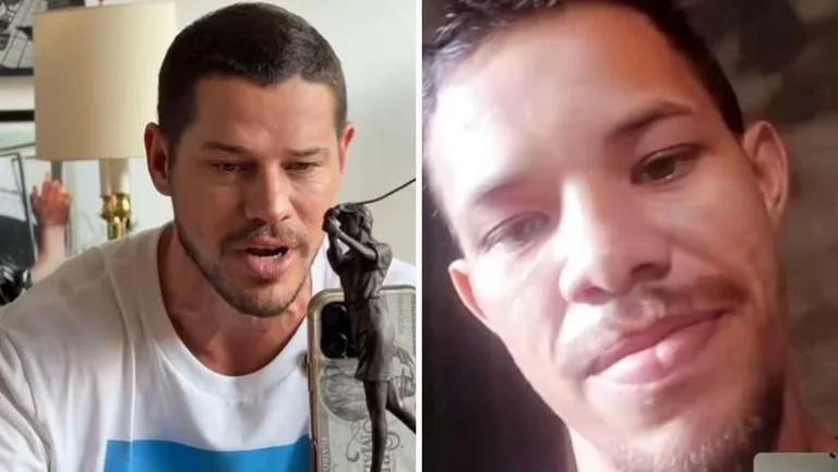 José Loreto faz chamada de vídeo com sósia: Estou preocupado