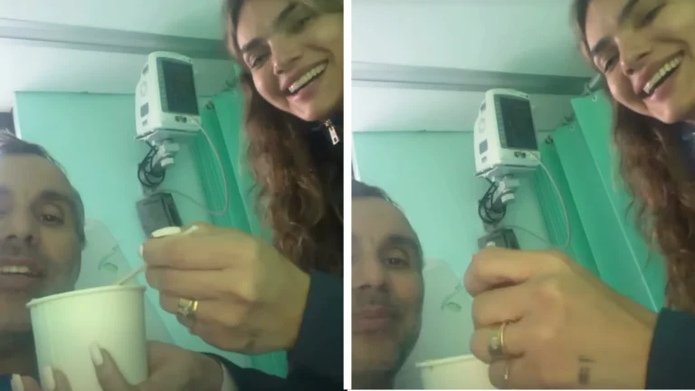 Após marido sofrer AVC, Kelly Key brinca: “Vou reclamar na fábrica”