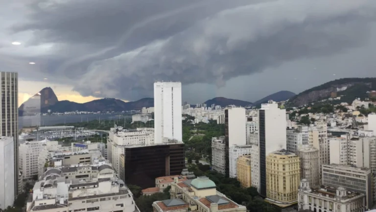Previsão do tempo indica semana com chuvas e máxima de 26ºC no Rio