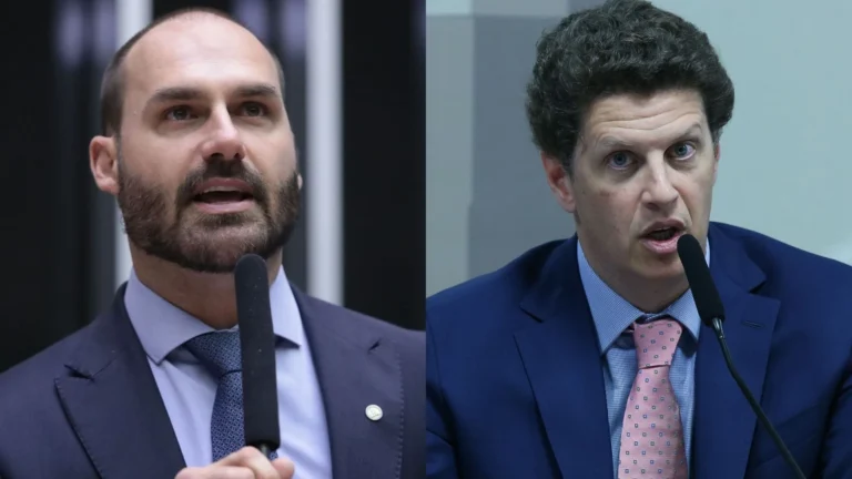 Em vídeo, Eduardo descarta processar Salles: “Tá de cabeça quente”