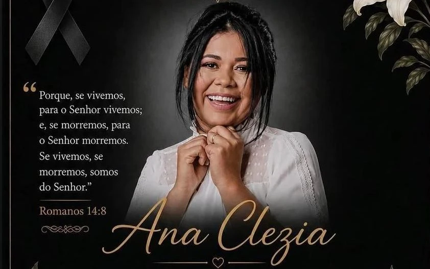 Cantora gospel Ana Clézia morre em Palmas e gera comoção de fiéis