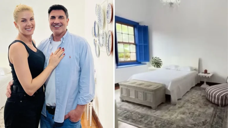 Ana Hickmann e Edu Guedes mostram primeiro cômodo da nova mansão; veja