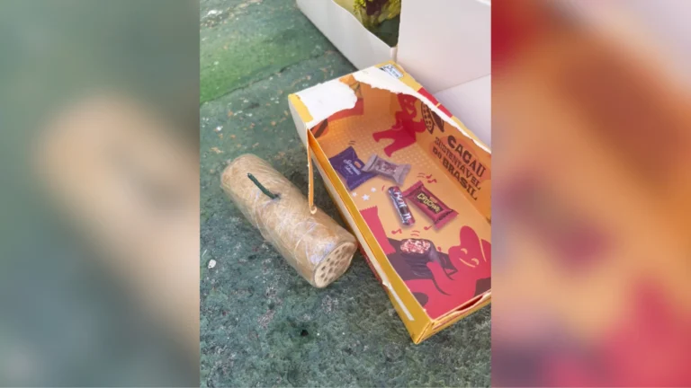 Explosivo é enviado em caixa de bombom para filha de presidente do Ceará