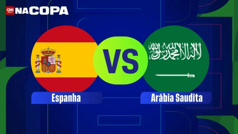 Espanha x Arábia Saudita: horário e onde assistir ao jogo da Copa do Mundo