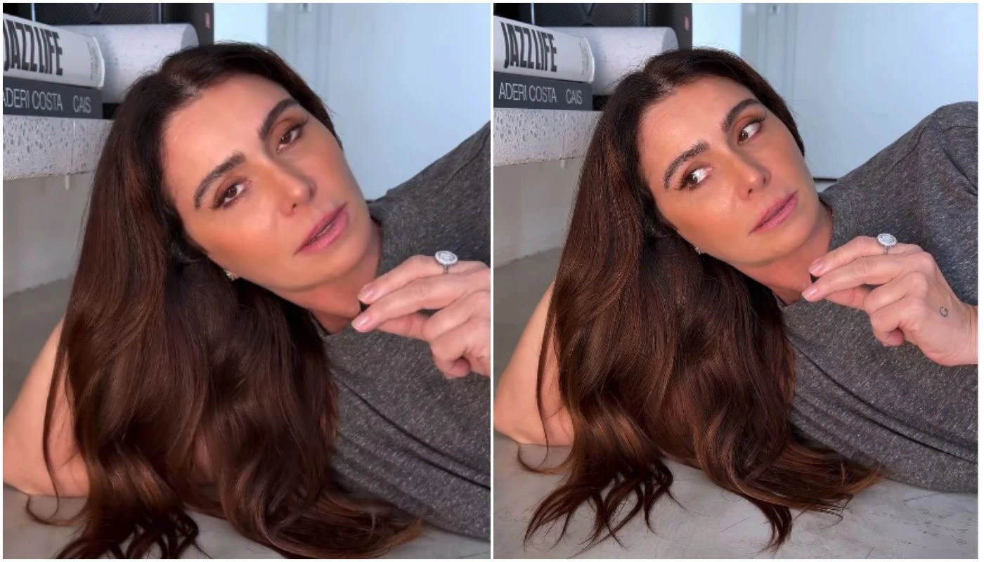 Giovanna Antonelli brinca e assume ter 