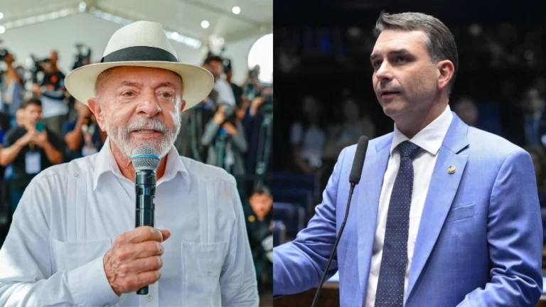 Futura/Apex: Lula tem 41,6%, e Flávio, 34,1% no 1º turno