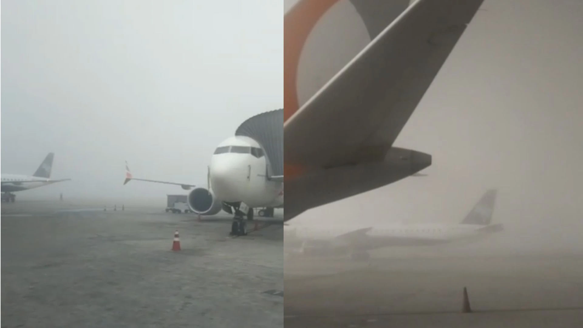 Rio igual a Londres: como se formaram os nevoeiros que fecharam aeroporto
