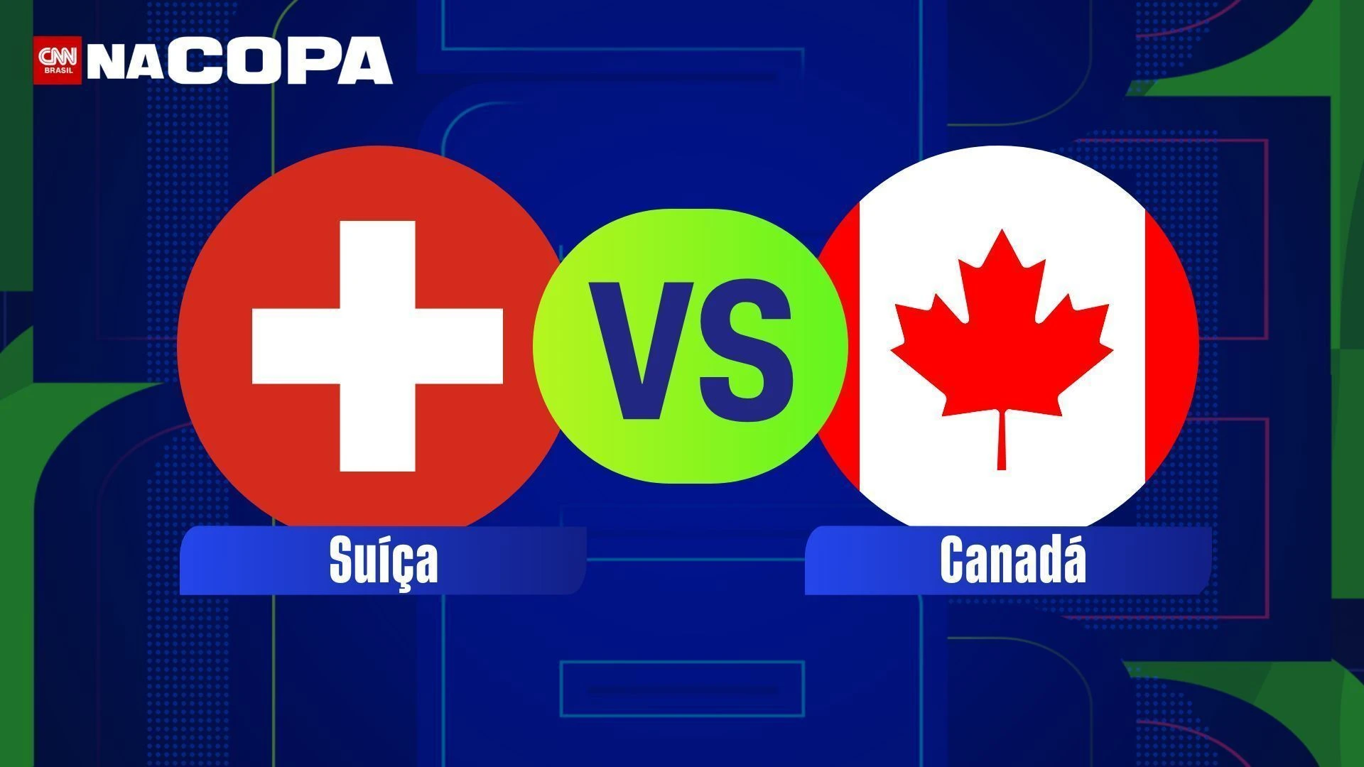Suíça x Canadá: escalações e onde assistir ao jogo da Copa do Mundo