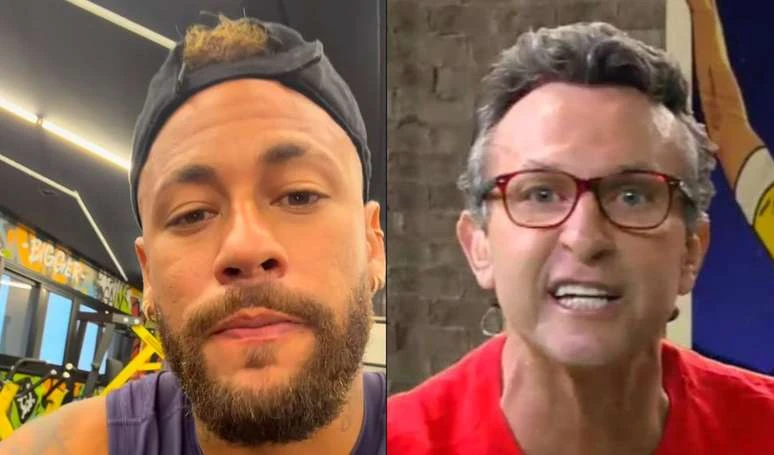 'Bebezinho' e 'de folga há 7 anos': Neymar é (mais uma vez) detonado pelo Craque Neto, perde a paciência e rebate: 'Vai se fu*, esse otário'