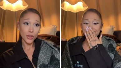 Ariana Grande mostra imitações de personagens de 