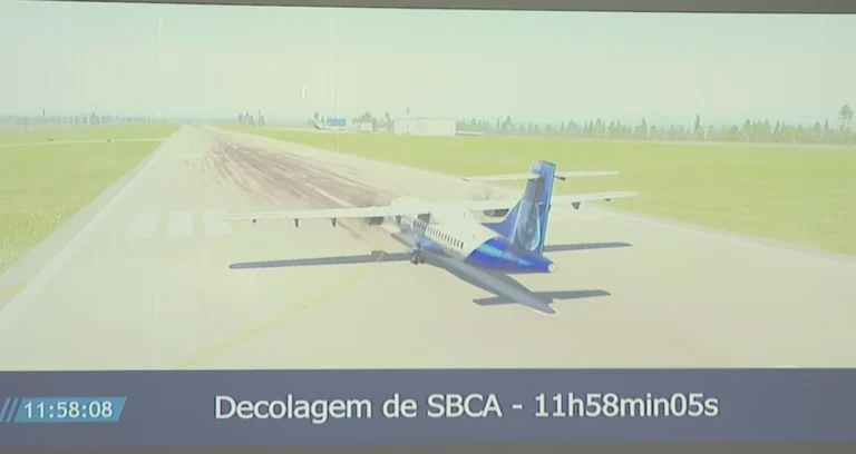 Simulação mostra tudo o que aconteceu na queda da Voepass do início ao fim