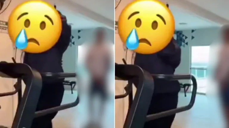 Homem flagrado se masturbando atrás de mulher na esteira: veja qual o crime