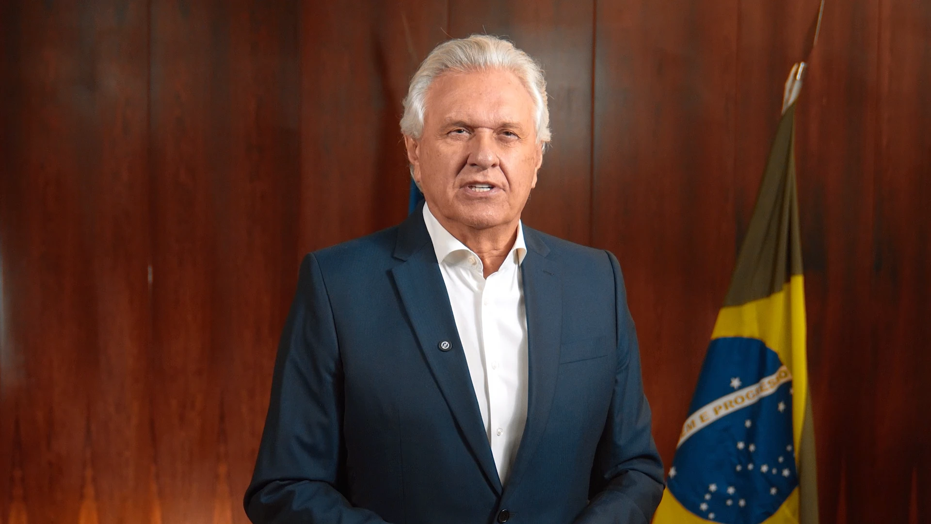 Caiado critica candidatura de Flávio: 
