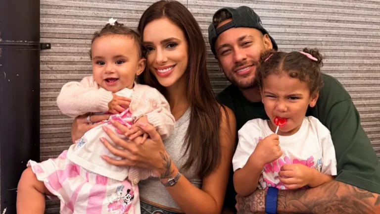 Biancardi mostra “chamego” de Neymar Jr. com filhas após derrota na Copa