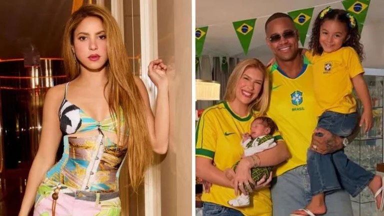 Shakira surpreende filha de Léo Santana e Lore Improta com mensagem após vídeo viral