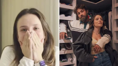 Larissa Manoela viraliza com reação ao ver marido sem barba; assista